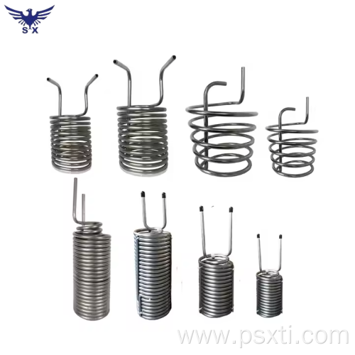 High Quality Titanium Coil Tube